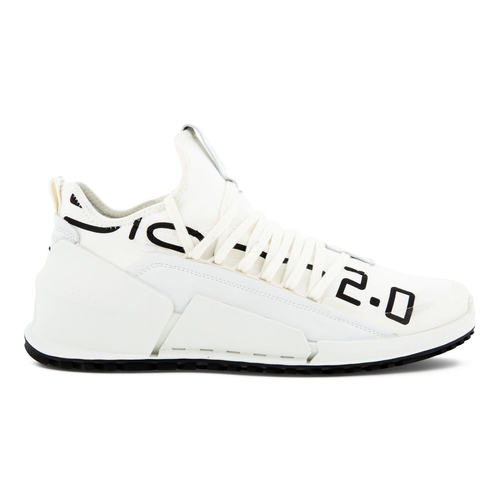 Tenis Hombre - ECCO Biom 2.0 Bajos Tex - Blancos - EIT105742